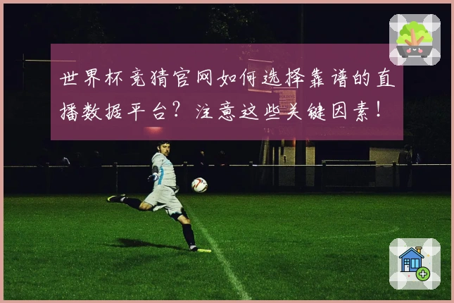 世界杯竞猜官网如何选择靠谱的直播数据平台？注意这些关键因素！
